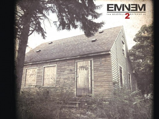 Буклет альбома Eminem The Marshall Mathers LP 2 - Standart Cover Front