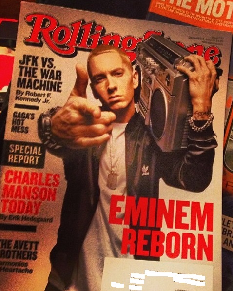 Eminem Rolling Stone 4 December 2013