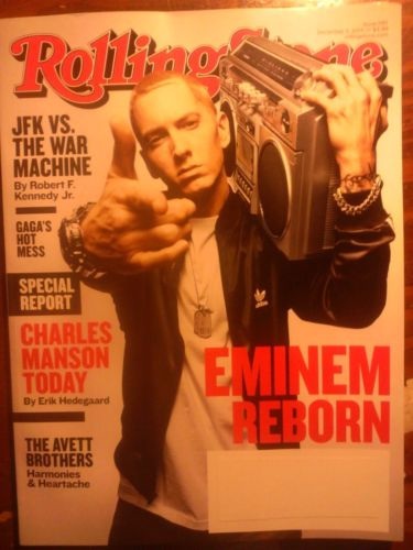 Eminem Rolling Stone 4 December 2013