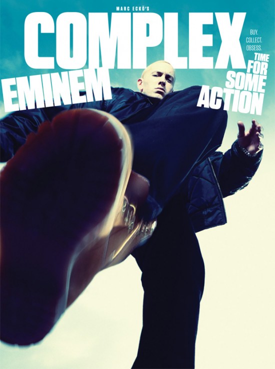 Eminem на обложке декабрьского журнала Complex 2