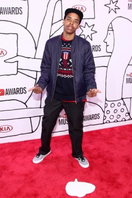 Earl Sweatshirt attends the 2013 YouTube Music Awards, November 3, 2013 in New York City