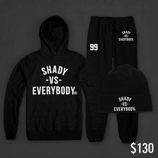 2013.12.09 - Shady Vs. Everybody Sweatshirt, Sweatpants, Beanie