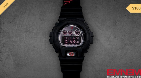 08-01-2014 3-17-52 Eminem Limited Edition Shady Records G-Shock Watch (Unsigned)