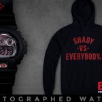 08-01-2014 3-26-41 Eminem Autographed, Limited Edition Shady Records G-Shock Watch + Hoodie