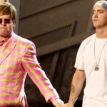 Eminem and Elton John at 2001 Grammy Awards