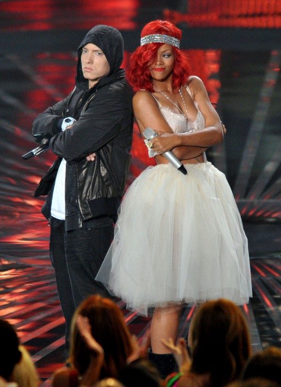 Eminem and Rihanna