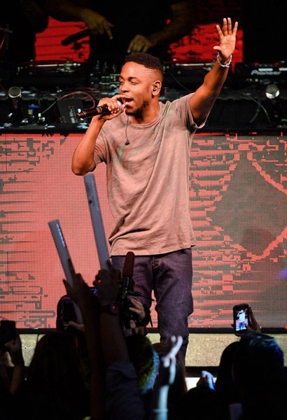 Kendrick Lamar Live at CES