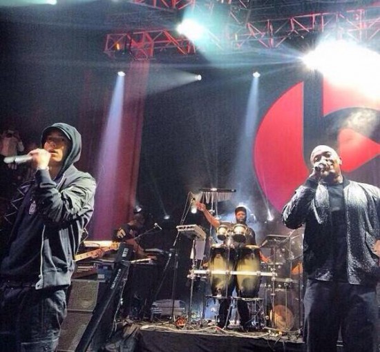 Eminem, Dr. Dre, Beats Music Launch Party