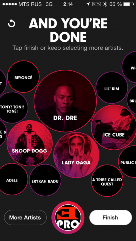 Beats Music App - потоковый музыкальный сервис Dr. Dre