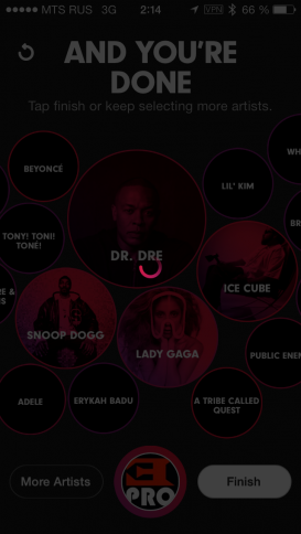 Beats Music App - потоковый музыкальный сервис Dr. Dre