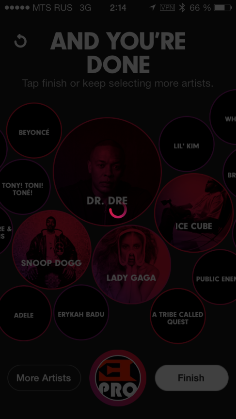 Beats Music App - потоковый музыкальный сервис Dr. Dre