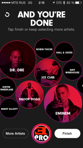 Beats Music App - потоковый музыкальный сервис Dr. Dre