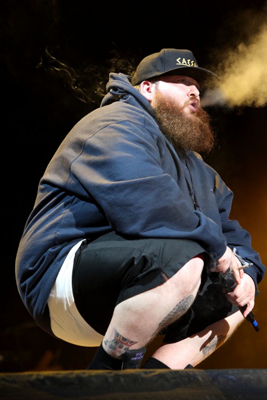 Rapture 2014 – Etihad Stadium, Melbourne 19.02.14 Action Bronson