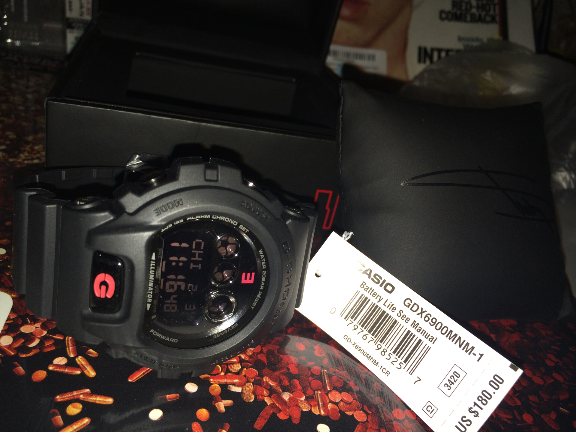 Casio x Eminem GShock GDX6900MNM Limited Edition