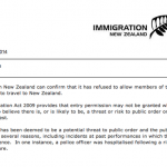 2014.02.13 — New Zealand immigration Tyler The Creator Odd Future