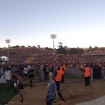 2014.02.14 – 05 Western Springs. Rapture 2014 crowd. J. Cole on stage