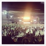 2014.02.19 — 15 Rapture 2014 Eminem Австралия Мельбурн. Подготовка сцены для Эминема