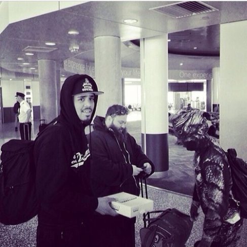 2014.02.20 - 01 JCole, Action Bronson & Kendrick Lamar post Brisbane show! Brisbane Australia, Rapture 2014