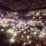 2014.02.20 – 31 Brisbane Australia, Rapture 2014 Suncorp Stadium Eminem Rosenberg – A sky full of lighters in Brisbane