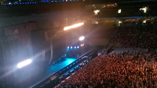 Brisbane Australia, Rapture 2014 Suncorp Stadium - Eminem’s Brisbane Sky full of lighters…