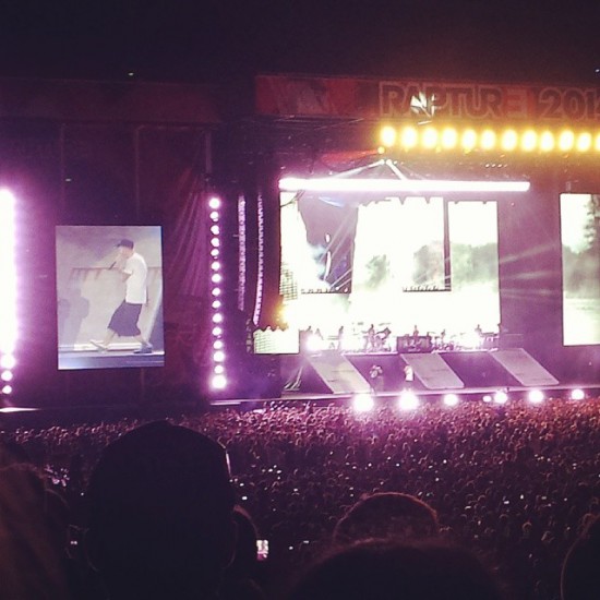 20 февраля 2014 Eminem Brisbane Australia, Rapture 2014 Suncorp Stadium