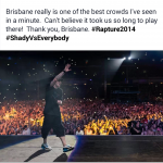 2014.02.20 – 68 Eminem Brisbane Australia, Rapture 2014 Suncorp Stadium