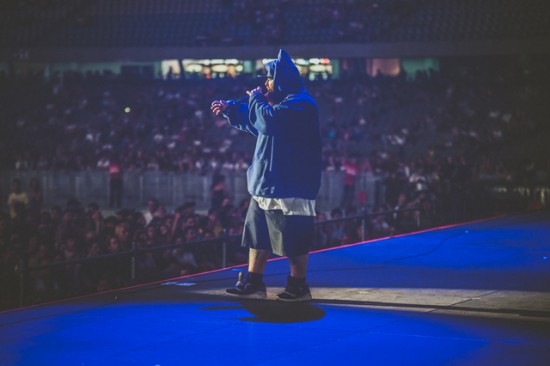 Rapture 2014 – Etihad Stadium, Melbourne 19.02.14 Action Bronson