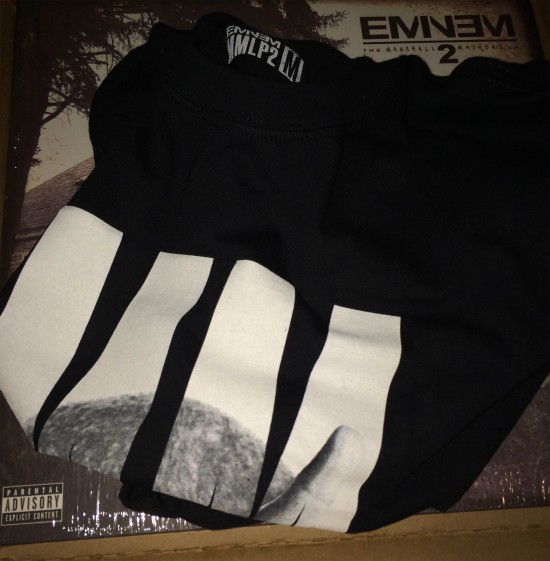 Eminem Pre-Order The Marshall Mathers LP2 Vinyl + Limited Edition T-Shirt