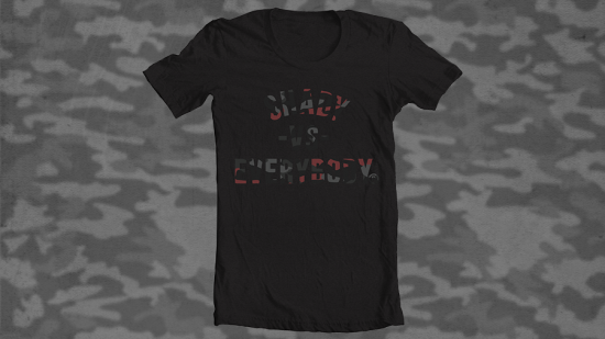 2014.03.21 - Shady Vs Everybody Camo T-Shirt