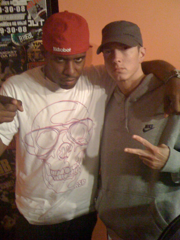 Eminem и DJ Whoo Kid на Shade 45