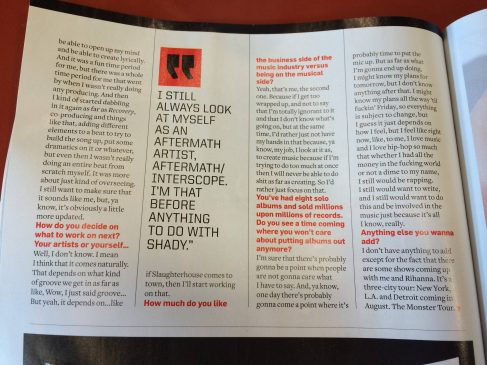 Eminem XXL 2014