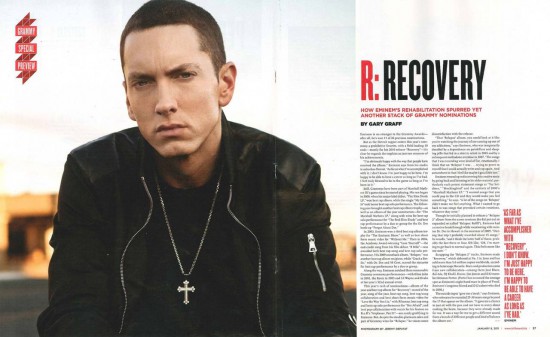 Jeremy Deputat 2011.03 - EMINEM SHOT FOR BILLBOARD March 2011