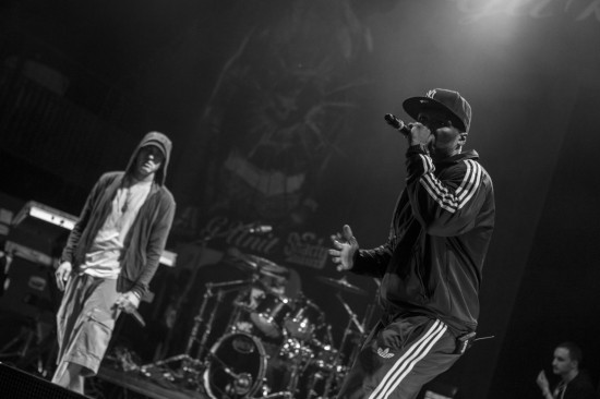 Jeremy Deputat 2012.03 - 50 Cent & Eminem doing soundcheck at SXSW