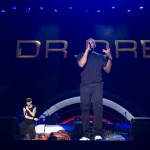 Jeremy Deputat 2012.08.17 — Eminem brought out Dre in Tokyo last night for a quick performance of “Forget About Dre” and “The Next Episode.