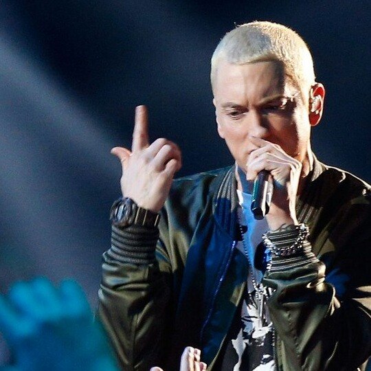 13 апреля 2014 года Eminem и Rihanna выступают с синглом The Monster в Лос-Анджелесе на MTV Movie Awards 2014