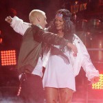 2014.04.14 — 13 — Eminem and Rihanna perform The Monster on stage during the 2014 MTV Movie Awards in Los Angeles 2