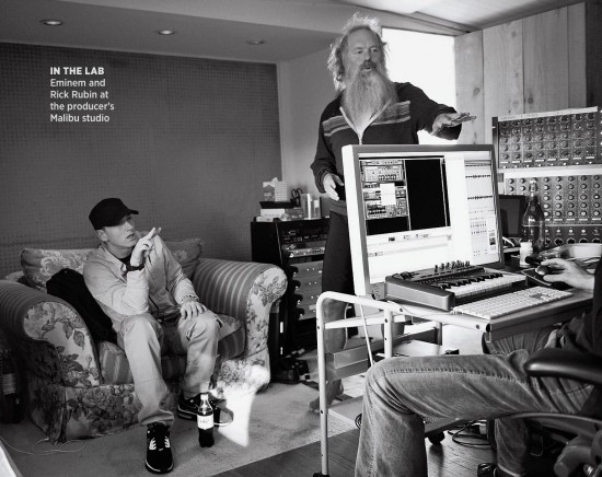 Eminem и Rick Rubin работают над альбомом MMLP2