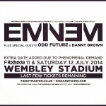 2014.06.13 – Eminem and Danny Brown live at London Wembley Stadium 2014