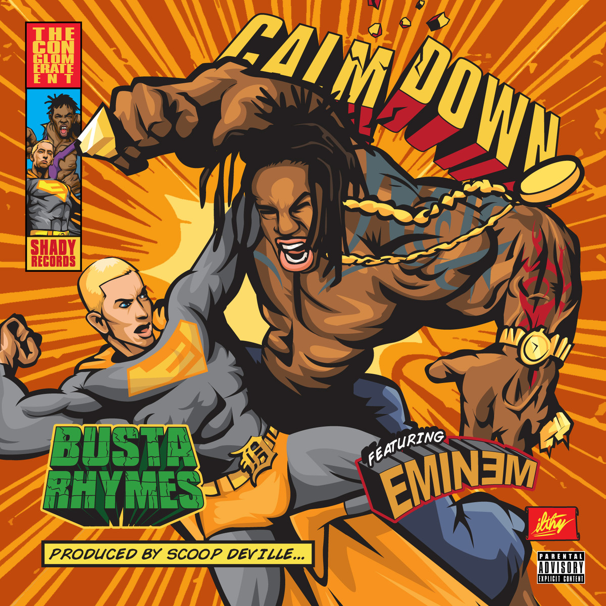 2014.06.28 - Busta Rhymes feat. Eminem - Calm Down (Single)