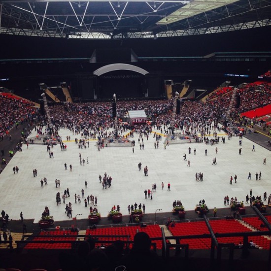 Eminem Wembley Stadium 11.07.2014