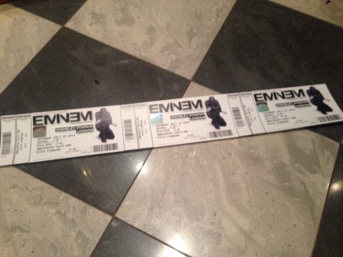 Eminem Wembley Stadium 12.07.2014 London