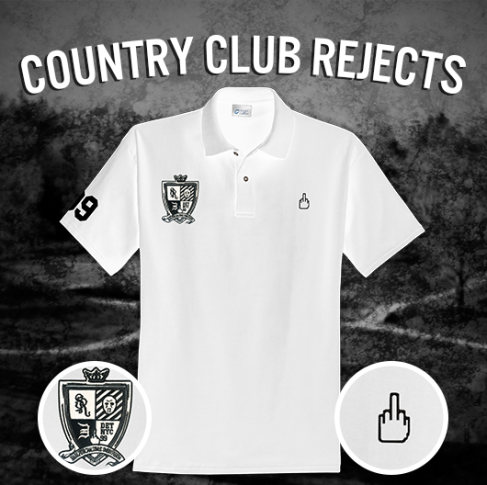2014.07.09 - Eminem Merch Country Club Rejects Polo White