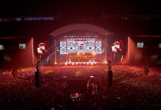 2014.07.11 - Eminem - Last night at Wembley…see you again tonight. Photo by Jenny Risher