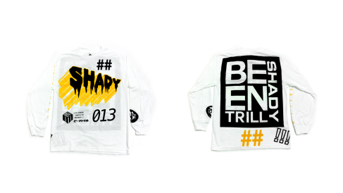 2014.07.18 - Shady Records x Been Trill - Official Long Sleeve T-Shirt (White)