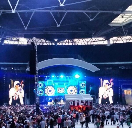 Eminem Wembley Stadium 11.07.2014