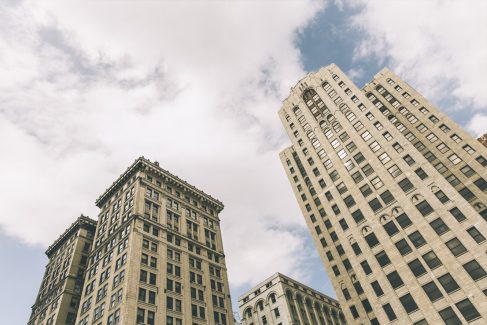 Detroit - Twin Towers (Signed and numbered by Jeremy Deputat)