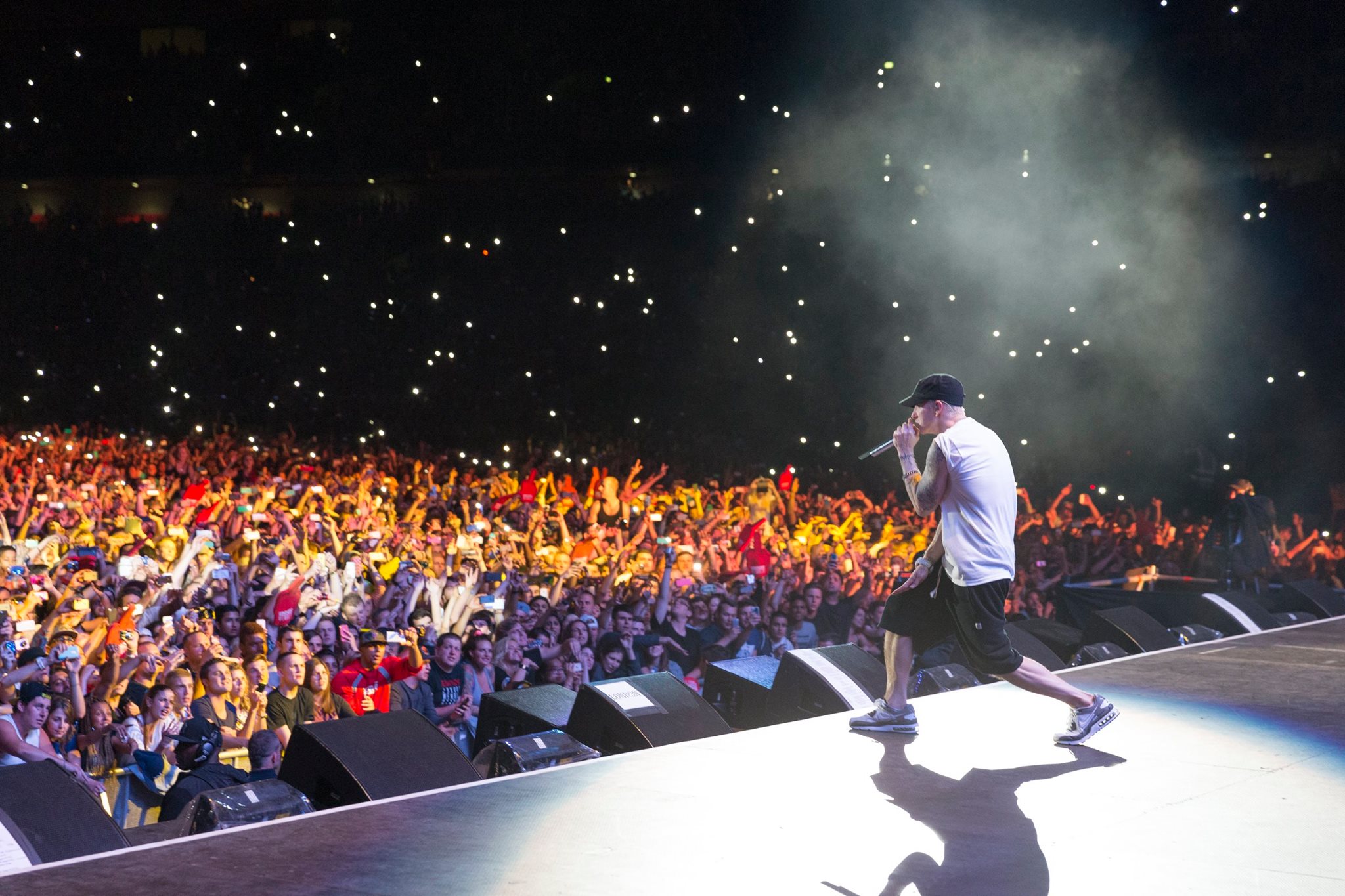 Eminem - Thank you Wembley for two unforgettable shows. More photos soon