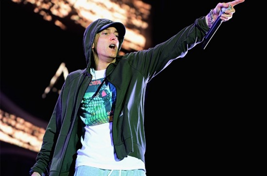 00 - Eminem performs during Day 1 of Lollapalooza 2014 at Grant Park in Chicago, Illinois on August 1, 2014.