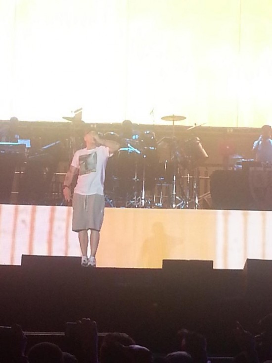 Eminem выступил на фестивале Lollapalooza 2014 (Grant Park, Chicago, Illinois) August 1, 2014.