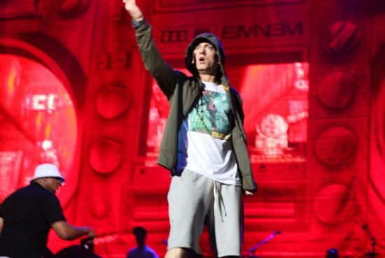 Eminem выступил на фестивале Lollapalooza 2014 (Grant Park, Chicago, Illinois) August 1, 2014.